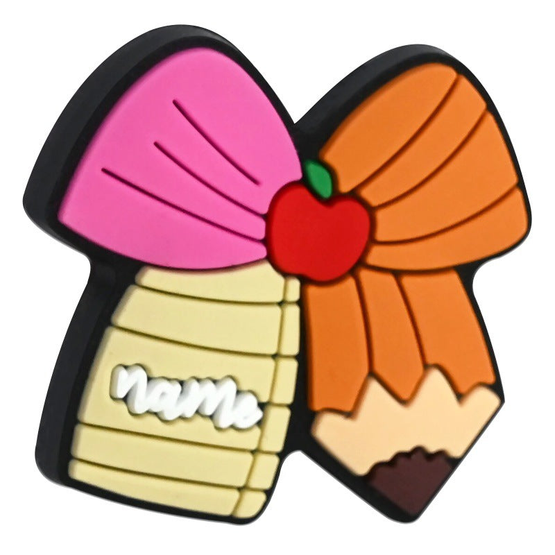 Wholesale   Random 100pcs  Cartoon soft glue beads